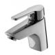 Single Hole Brass Wash Basin Faucet with Inlet Hose Chrome Basin Faucets