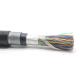 Copper Wire Multipair 0.5mm CAT3 Telephone Cable 100pairs White PVC Jacket