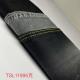 Customized Sulfur Dark Grey Denim Jean Material Fabric For Womens Apparel