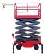 Movable Hydraulic Mobile Scissor Lift Load Capacity 300kg-2000kg