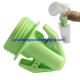 Food grade pp green adapters for breastmilk bag, connect pump directly
