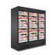 Supermarket Frozen Food 3 Doors Upright Freezer