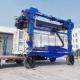 Q355 Steel Electric Straddle Carrier Hydraulic Lifting Vehicle Container Handling Car