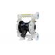 Plastic Portable Diaphragm Pump , PCB Cleaning Air Operated Diaphragm Pump