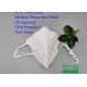 Folding N95 Respirator Mask , Easy To Decompose Non Woven Fabric Mask