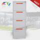 Vertical filing cabinet steel material 4 drawer,H1330xW452xD620mm,in stock