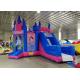 Disney Pink Princess Inflatable Bouncers With Slide 3 Years Warranty