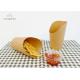 Shaped Takeaway Food Containers Chip Holders Oil / Water Resistant
