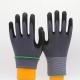 Polyester Nitrile Palm Coated Work Gloves Custom Color For General Material Handling