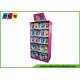 Eye Catching FSDU Product Display Stands , Toys Cardboard Display Racks With LCD Screen FL160