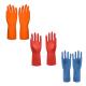 Latex Puncture Resistant Xl Household Dishwashing Gloves