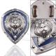 Full Scale Aluminum Alloy Cosplay Prop World Of Warcraft Alliance Lion Shield