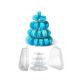 Cute 4 Tier PVC 0.8mm Small Macaron Tower Wedding Macaron Holder Display