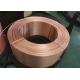 Copper Seamless LWC Level Wound Coil For Refrigeration Red Colour