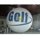 White Inflatable Golf Ball Sport Balloons with Full Digital Printing for Trade Show