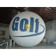 White Inflatable Golf Ball Sport Balloons with Full Digital Printing for Trade Show