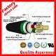 outdoor fiber optic cable gyftza53 96 144 Cores psp double Armored black PE LSZH
