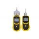 Infrared Ray Detection Flammable Gas Detector , Portable Gas Monitor 205*75*32mm