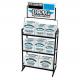 Retail Accessories Display Metal Wire Car / Automotive Battery Display Stand