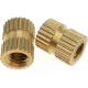 M6 Brass Round Knurled Thumb Nuts For Screw Bolts Female Hardware