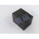 Black Neodymium Block Magnets , Strong Permanent Magnets For Motors / Sensors