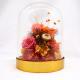 Decorative Preserved Rose Glass Dome Create A Splendid And Romantic Atmosphere