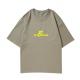 Soft Green 100% Cotton Oversized T Shirt For Skateboard Players