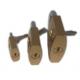 Weather Resistant Small Keyed Alike Padlocks 20 Pack Copper Alloy
