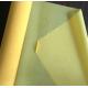 100% Polyester Knit Mesh Fabric Printing Screen Cloth Yellow / White Color