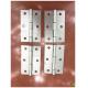 Unpolished Entry Metal Door Hinges Brass Plated Nickel Plated Light Weight