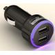Halo newest dual USB car charger /portable mini car charger/car accessories/Iphone charger