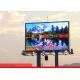 SMD3535 16 Bit Outdoor Rental LED Screen , advertising led display board Back maintained