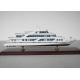 Customized Wuhan Yacht  3D Model , Cruise Ship Business Model With ABS Hand Carving