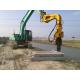 Excavator Mounted Mini Integrated Vibratory Pile Hammer Construction Equipment Pile Driver