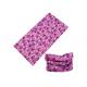 Purple Fishing Neck Scarf 25*50 CM Microfiber Polyester Bandana