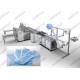 EASY OPERATION FULLY AUTOMATIC 2 OUTPUT NON WOVEN FACE MASK MAKING MACHINE FOR