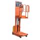 Long Life Small Aerial Electric Order Picker Warehouse Picking Up Equipment