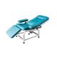 Green Manual Blood Transfusion Chair Brackrest Adjustable 3-Section