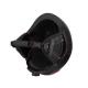 Black Smart Scooter Helmet 1080P HD Camera Inbuilt With Hazard Light