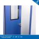 Customized Laboratory Clean Room Doors Anti vapor Coating With Elbow Pull Handle