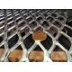Industrial Steel Expanded Mesh Diamond Expanded Steel Stretched Metal Grating