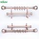 High Quality Curtain Rod Aluminum Alloy ceiling mouted  Roman Pole  Window Treatment  For  Office