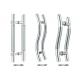 Corrosion Resistance Long Door Handles , Durable Stainless Pull Handles