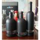 Matte Black Liquor Gin Vodka Brandy Glass Wine Bottle 500ml 750ml 700ml