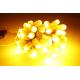 Latest Design Outdoor Yellow Amusement Pixel LED 12V 9MM Decorative LED Pixel Light