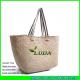 LUDA seagrass make mid century style woven straw beach shoulder bag