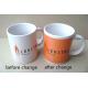 Gifts Ceramic Heat Reactive Magic Color Changing Mug OEM Accepted