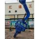 Good Stability Hydraulic Pile Hammer Blue Color With ISO 9001 CertifiPCion