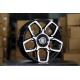 OEM Forged Alloy Black Staggered 22 Inch Rims 5x112 For Cullinan Black Badge
