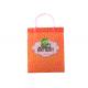 Supermarket Soft Loop Handle PE Plastic Bag For Shopping Resealable Waterproof